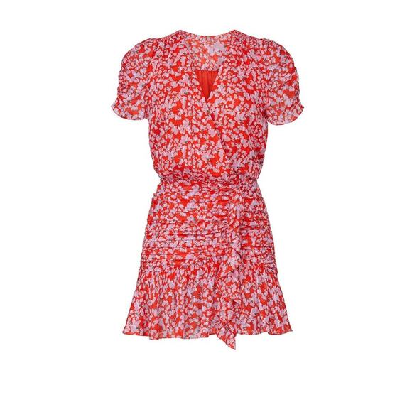 Tanya Taylor Printed Zora Silk Dress Size 8 MSRP $495 - Picture 5 of 13